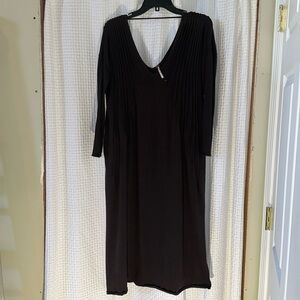 Free People Chocolate Sophie Sweater Dress Size Small Petite